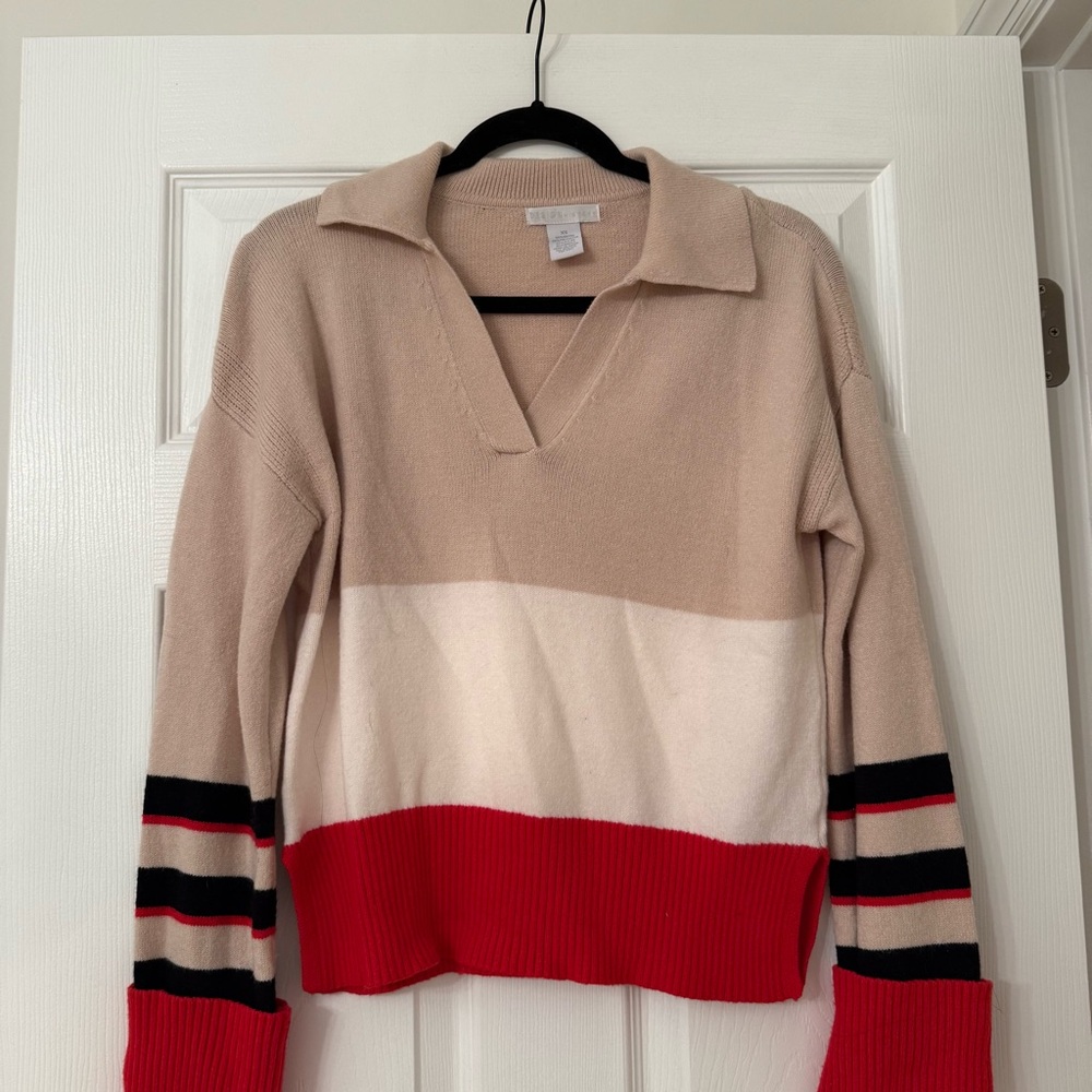 Design History Johnny Collar Sweater View 4